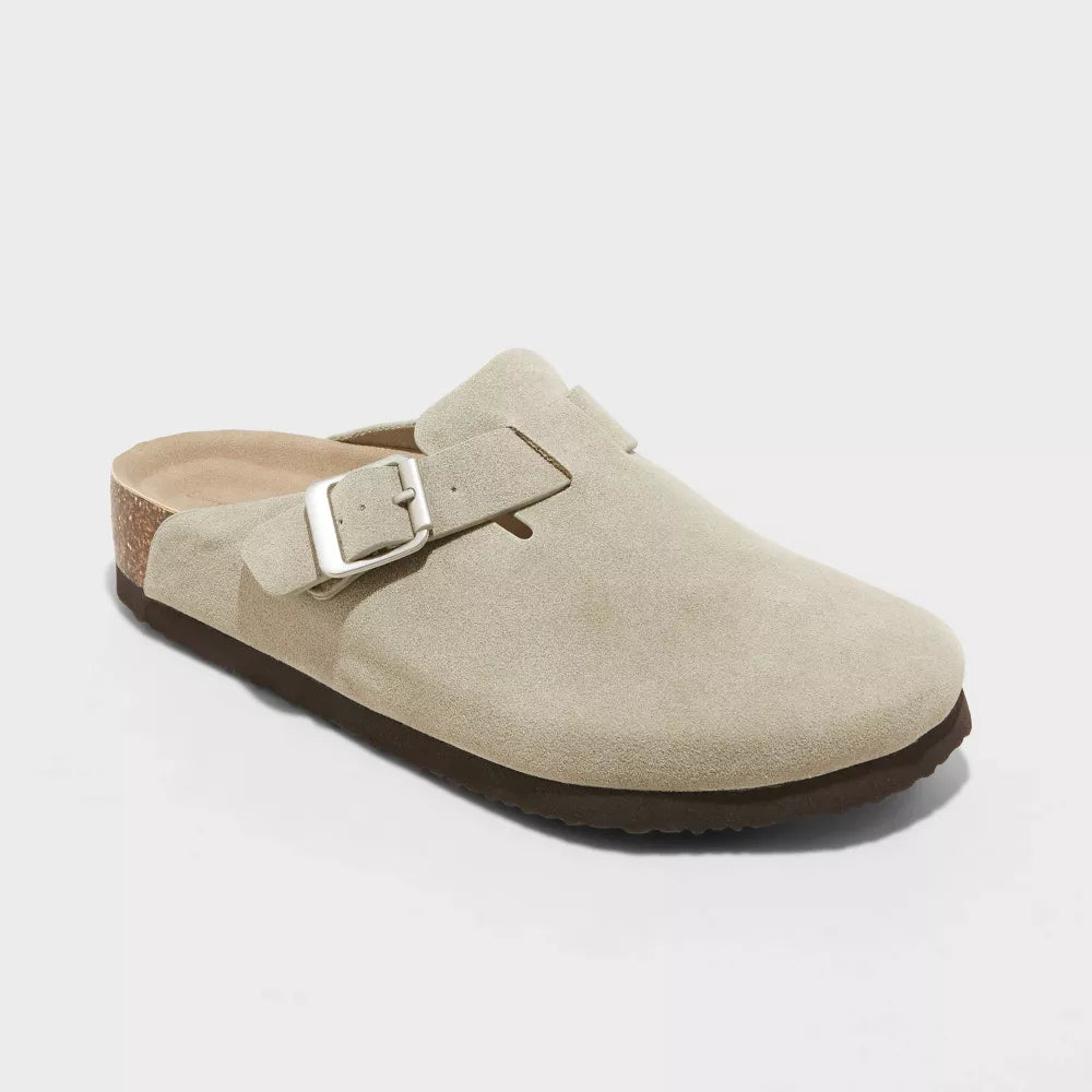 Genuine Suede Clogs