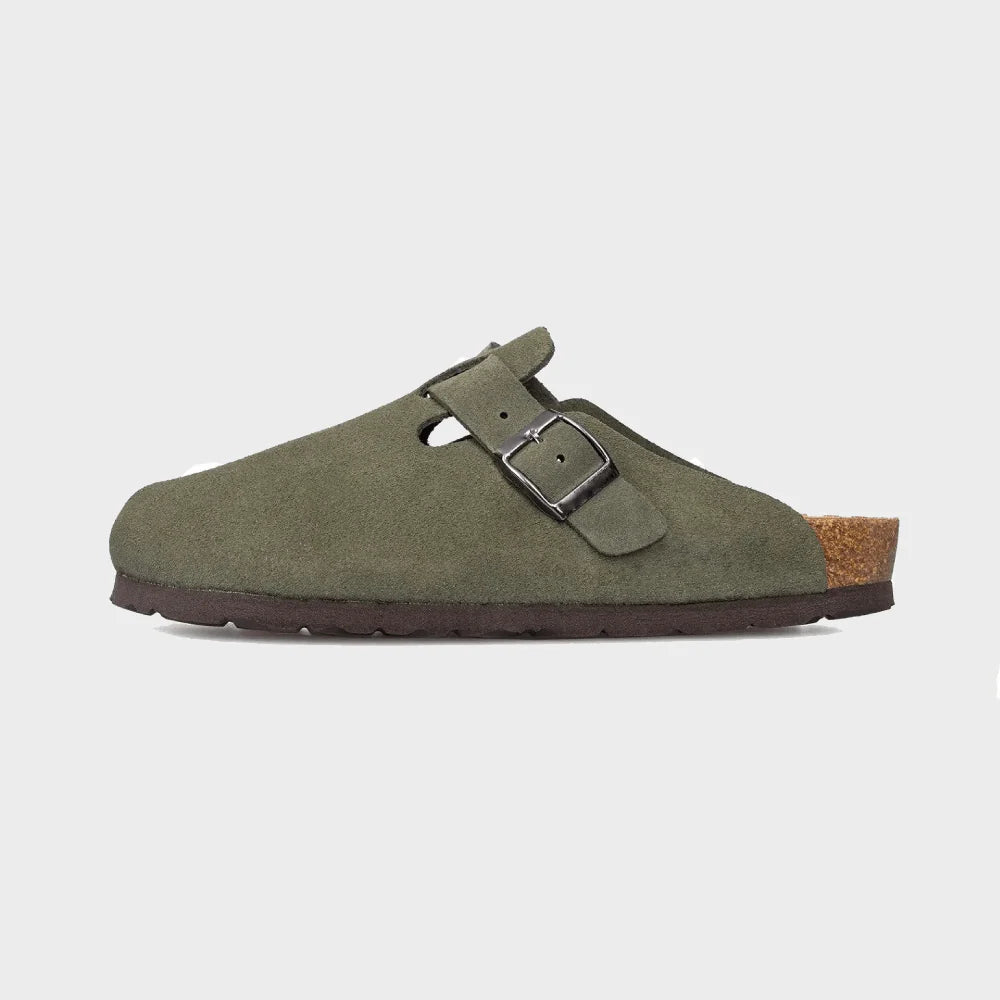 Genuine Suede Clogs