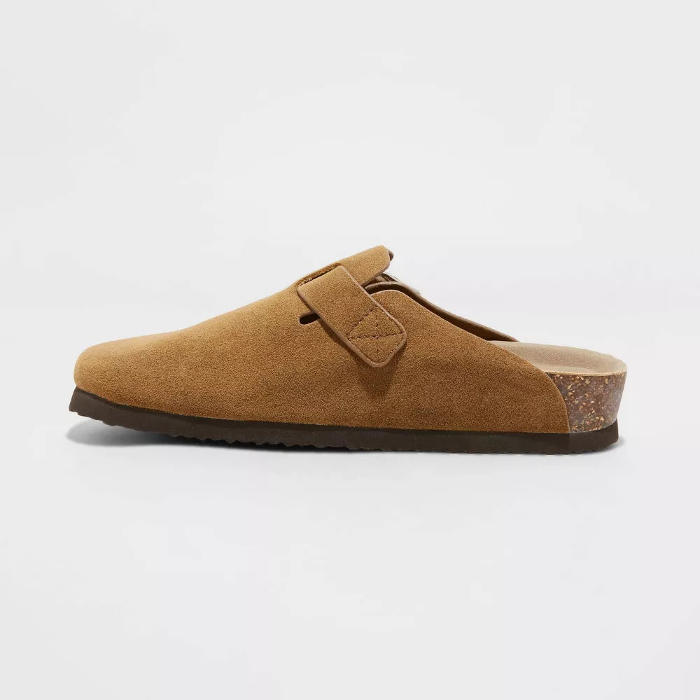Genuine Suede Clogs